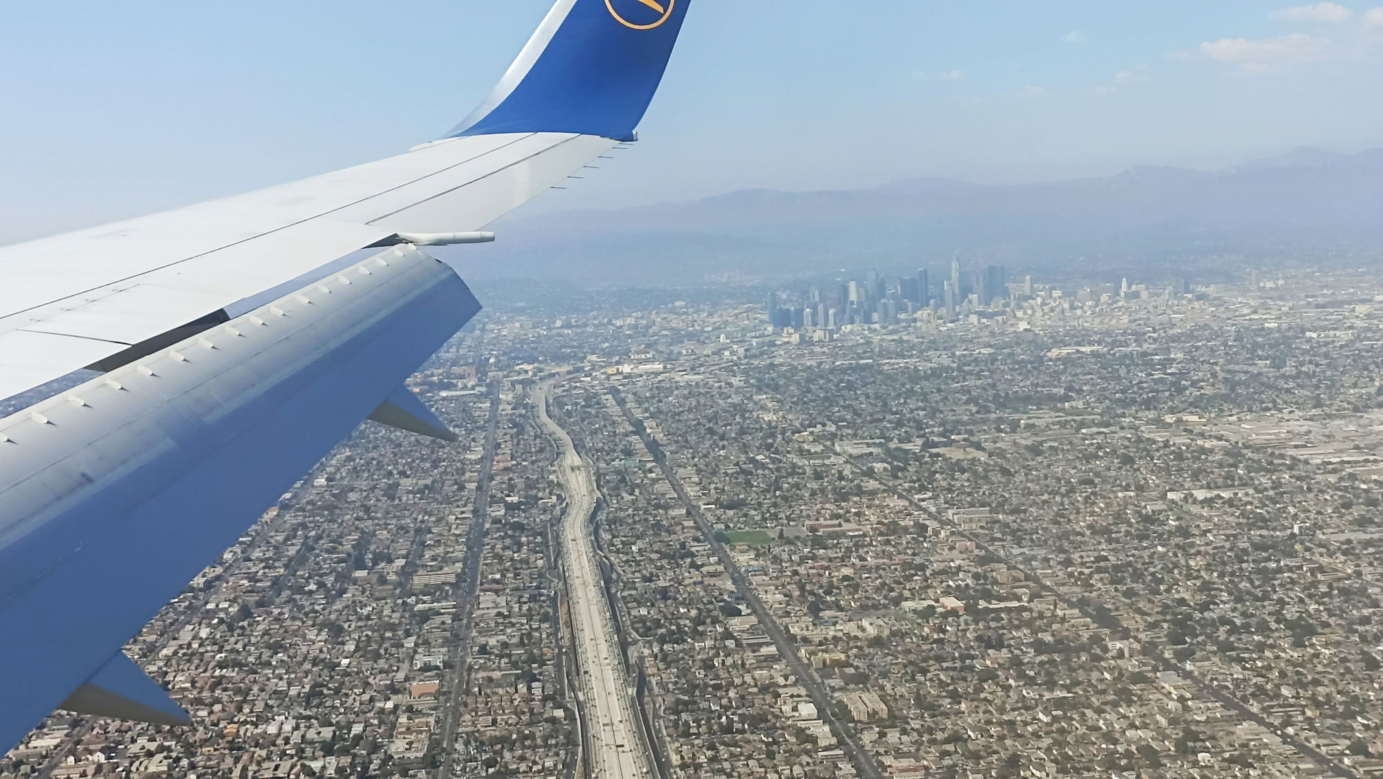 06.09.2022 - Flug und Ankunft in LAX